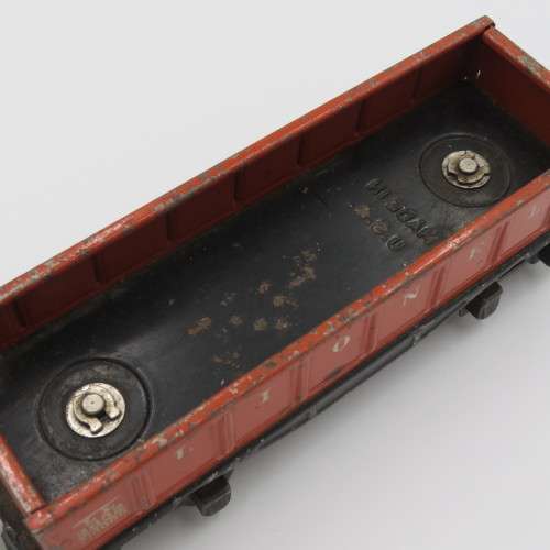 Vintage Lionel #2652 Orange Gondola car - O-gauge