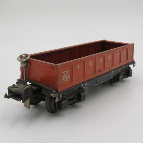 Vintage Lionel #2652 Orange Gondola car - O-gauge