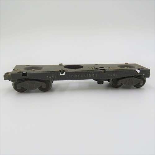 Vintage Lionel #3451 log unloading car base - O-gauge