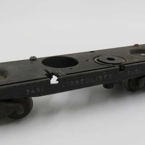 Vintage Lionel #3451 log unloading car base - O-gauge