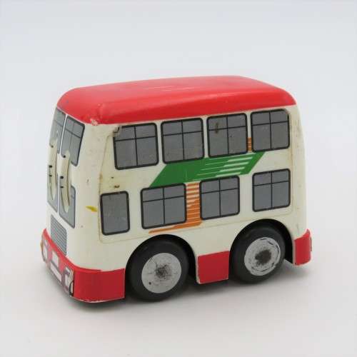 Yodel Limited Friction toy bus with moving eyes