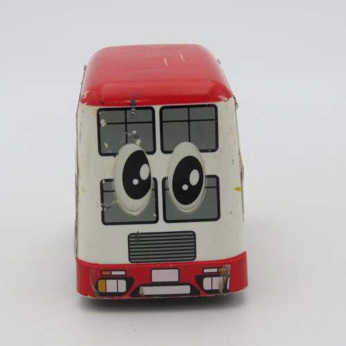 Yodel Limited Friction toy bus with moving eyes