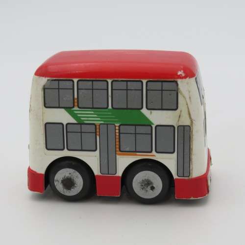 Yodel Limited Friction toy bus with moving eyes