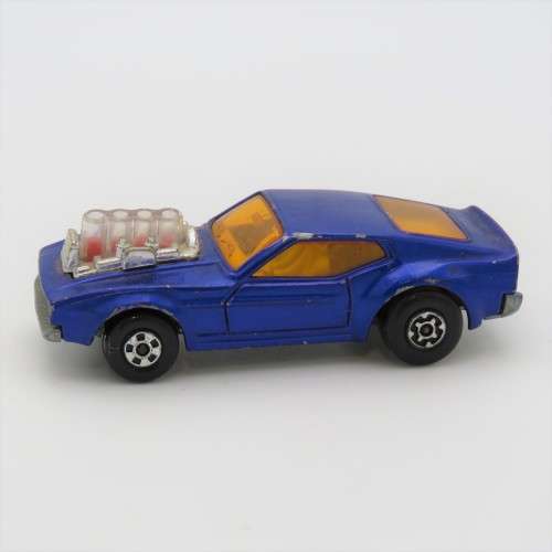 Matchbox Rolamatics No.10 Mustang Piston popper toy car