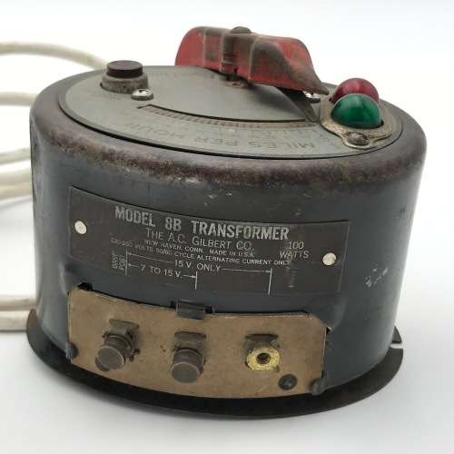 Vintage Railway American Flyer Lines Model 8B transformer - 100 Watts 15v - not tested