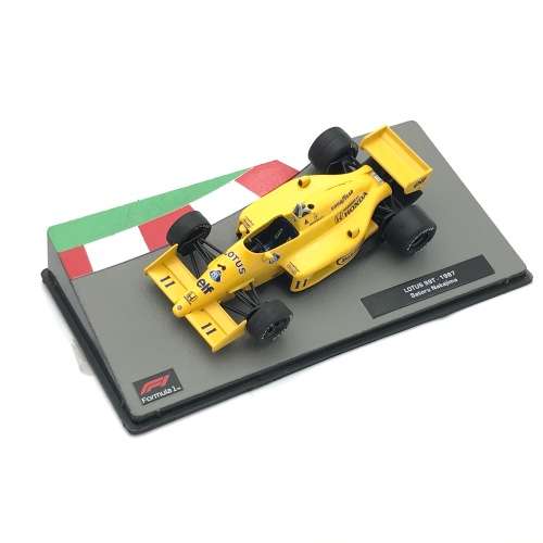 Formula 1 Lotus 997 - 1987 die-cast model car #11 Satoru Nakjima - scale 1/43