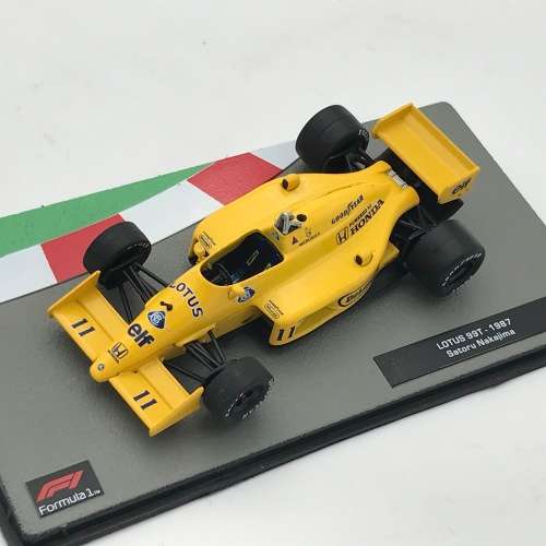 Formula 1 Lotus 997 - 1987 die-cast model car #11 Satoru Nakjima - scale 1/43