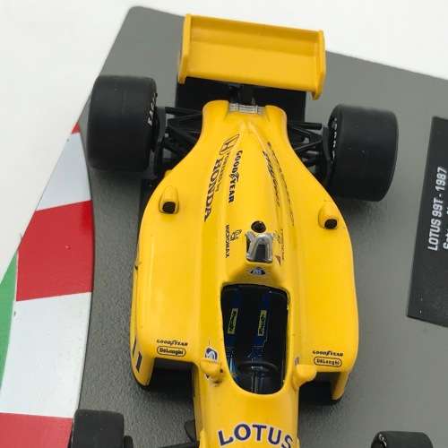 Formula 1 Lotus 997 - 1987 die-cast model car #11 Satoru Nakjima - scale 1/43