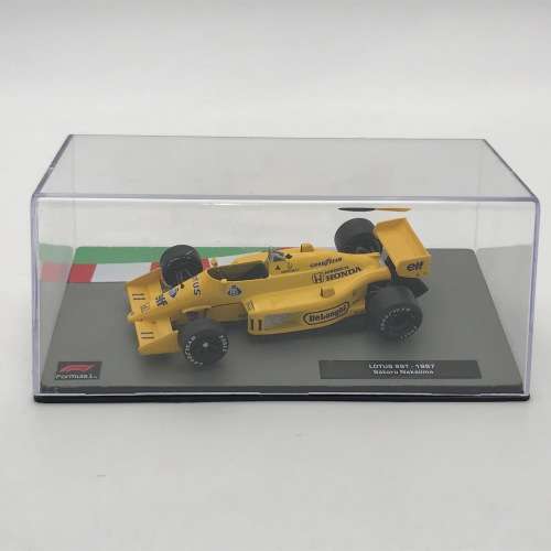 Formula 1 Lotus 99T - 1987 die-cast model car #11 Satoru Nakjima - scale 1/43