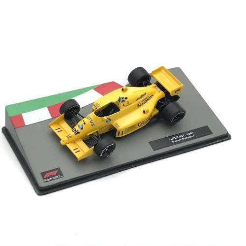 Formula 1 Lotus 99T - 1987 die-cast model car #11 Satoru Nakjima - scale 1/43