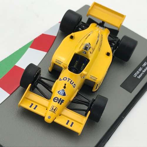 Formula 1 Lotus 99T - 1987 die-cast model car #11 Satoru Nakjima - scale 1/43