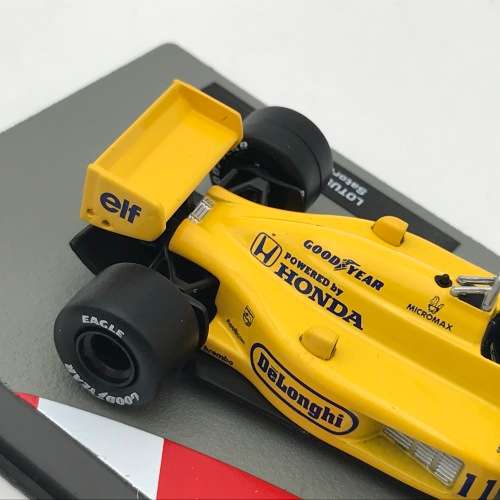 Formula 1 Lotus 99T - 1987 die-cast model car #11 Satoru Nakjima - scale 1/43