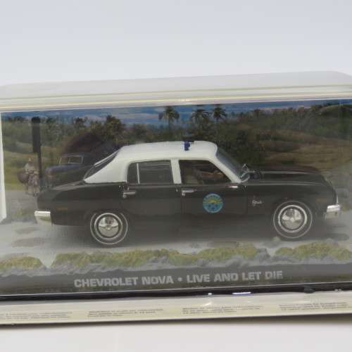 James Bond 007 Chevrolet Nova police car model - Live and Let die