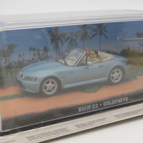 James Bond 007 BMW Z3 model car - Goldeneye