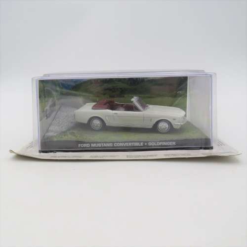 James Bond 007 Ford Mustang Convertible model car - Goldfinger