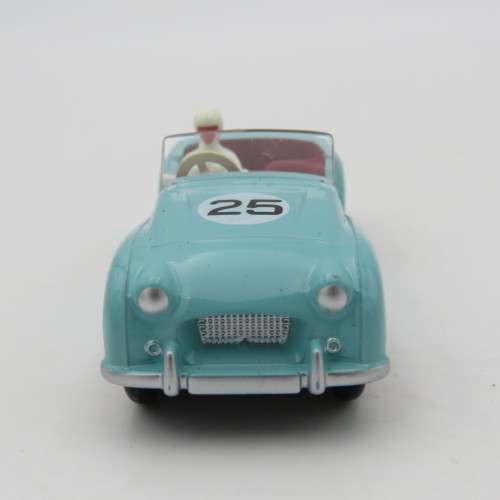 Dinky Toys #111 Triumph TR2 Sports model car - Mint boxed - DeAgostini
