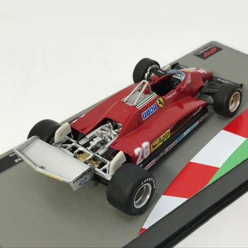 Formula 1 Ferrari 126-C2 -1982 die-cast model car - #28 Mario Andretti 1982 - scale 1/43