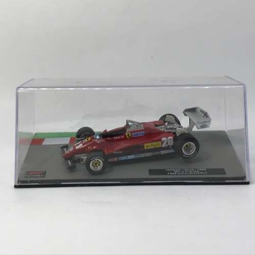 Formula 1 Ferrari 126-C2 -1982 die-cast model car - #28 Mario Andretti 1982 - scale 1/43