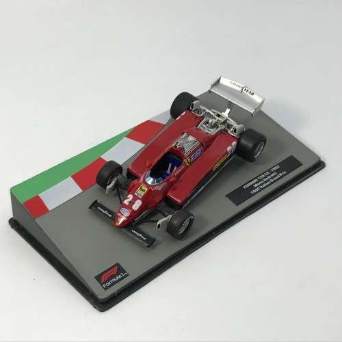Formula 1 Ferrari 126-C2 -1982 die-cast model car - #28 Mario Andretti 1982 - scale 1/43