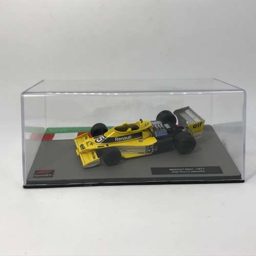 Formula 1 Renault RS01 - 1977 die-cast model car - #15 Jean-Pierre Jabuillie - scale 1/43