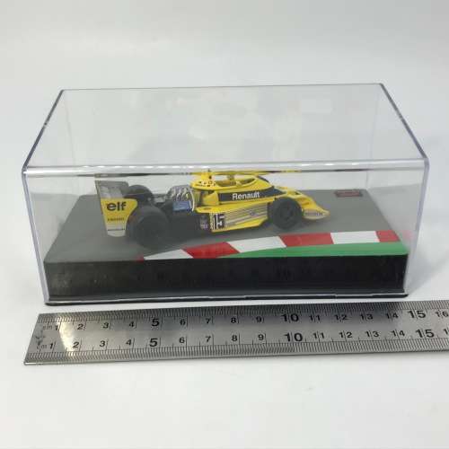 Formula 1 Renault RS01 - 1977 die-cast model car - #15 Jean-Pierre Jabuillie - scale 1/43