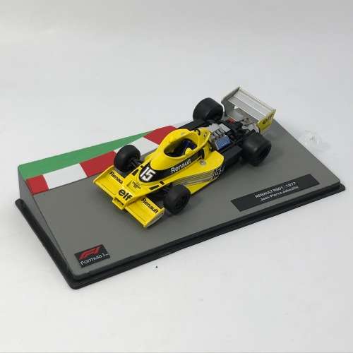 Formula 1 Renault RS01 - 1977 die-cast model car - #15 Jean-Pierre Jabuillie - scale 1/43