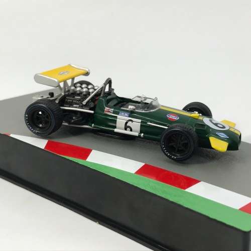 Formula 1 Brabham BT26A - 1969 die-cast model car - #6 Jacky Ickx - scale 1/43