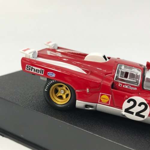Ferrari 512 M die-cast model car - 300km Imola 1971 - #22 A. Merzario - scale 1/43