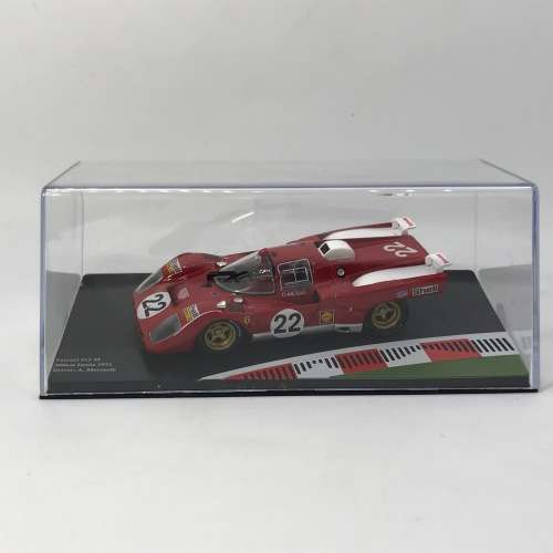 Ferrari 512 M die-cast model car - 300km Imola 1971 - #22 A. Merzario - scale 1/43