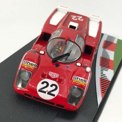 Ferrari 512 M die-cast model car - 300km Imola 1971 - #22 A. Merzario - scale 1/43