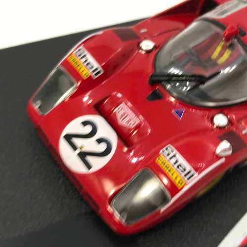 Ferrari 512 M die-cast model car - 300km Imola 1971 - #22 A. Merzario - scale 1/43