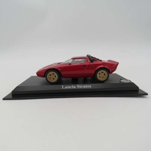 DelPrado Lancia Stratos die-cast model car - Scale 1/43 - Mirror missing