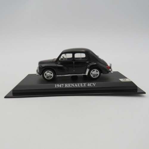DelPrado 1947 Renault 4 CV die-cast model car - Scale 1/43 - Mirror missing