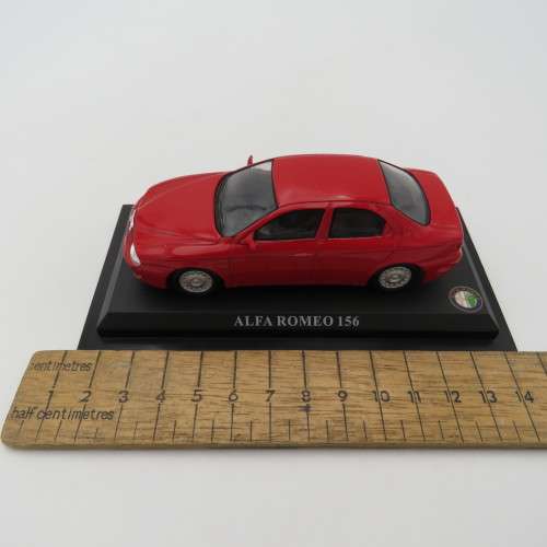 DelPrado Alfa Romeo 156 die-cast model car - Scale 1/43