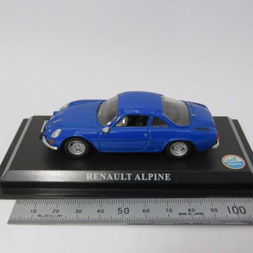 DelPrado 1976 Renault Alpine die-cast model car - Scale 1/43