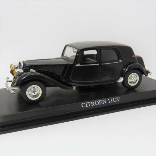 DelPrado 1954 Citroen 11 CV die-cast model car - Scale 1/43 - No mirror