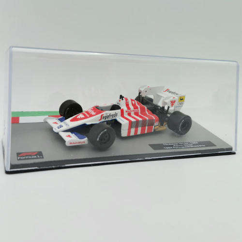 Formula 1 Toleman TG184-1984 die-cast model car - #19 Ayrton Senna-1984 Portuguese Grand Prix - 1/43