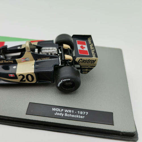 Formula 1 Wolf WR1-1977 die-cast model car - #20 Jody Scheckter - 1/43