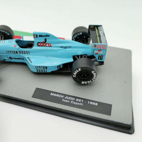 Formula 1 March Judd 881 - 1988 die-cast model car - #16 Ivan Capelli - 1/43