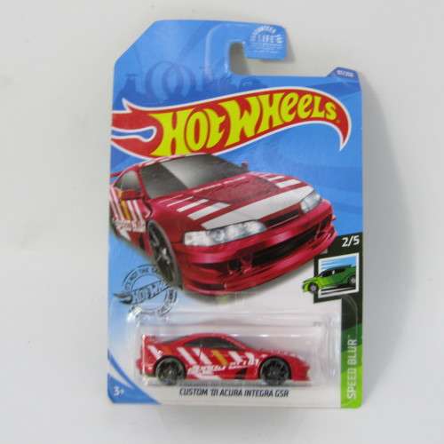 Lot of 5 Hot Wheels toy cars in packs