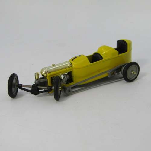 Brumm 1913 Badelia Cyclecar die-cast racing model #15 - scale 1/43 - front wheel broken