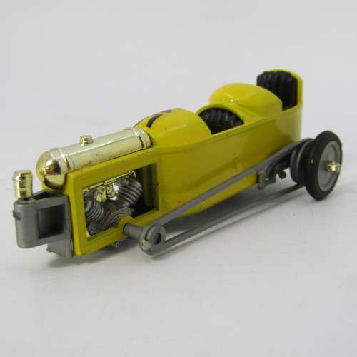 Brumm 1913 Badelia Cyclecar die-cast racing model #15 - scale 1/43 - front wheel broken