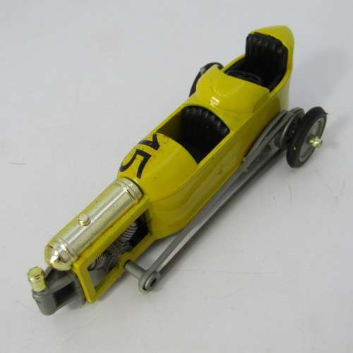 Brumm 1913 Badelia Cyclecar die-cast racing model #15 - scale 1/43 - front wheel broken