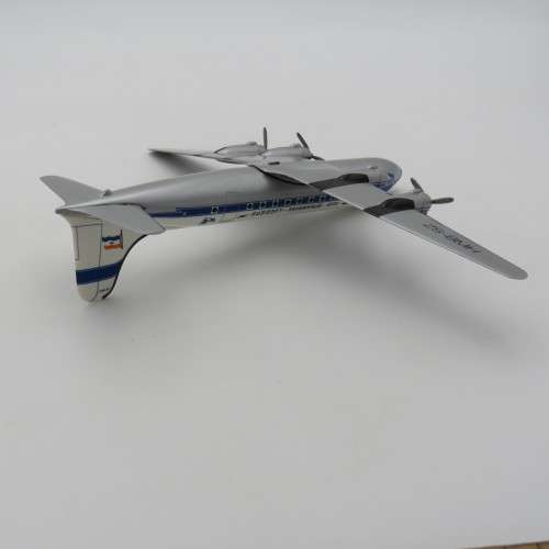 SOUTH AFRICAN AIRWAYS DOUGLAS DC-4 LEBOMBO PLASTIC MODEL PLANE - MISSING PROP