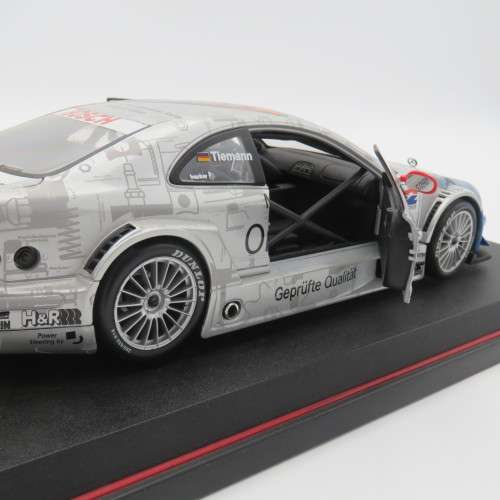 Maisto 2000 Mercedes-Benz CLK-DTM racing model car - #18 Tieman - Scale 1#18