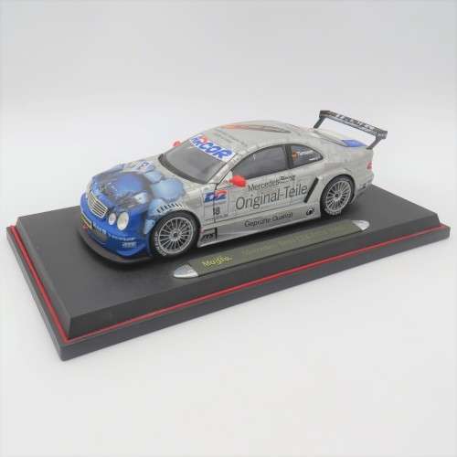 Maisto 2000 Mercedes-Benz CLK-DTM racing model car - #18 Tieman - Scale 1#18