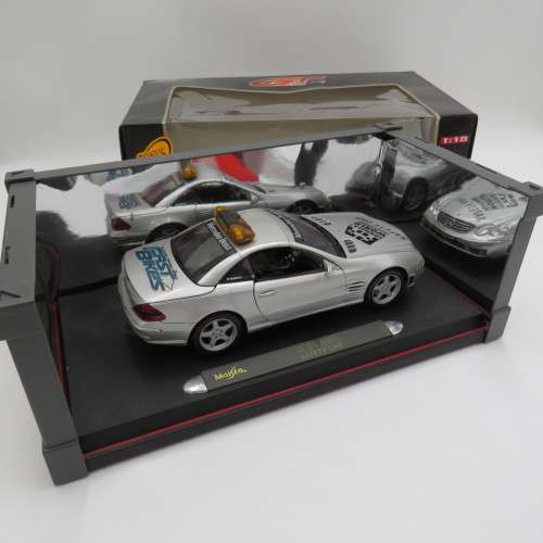 Maisto GT racing Mercedes-Benz SL55 AMG Safety car model - Formula 1 world championship - Scale 1/18
