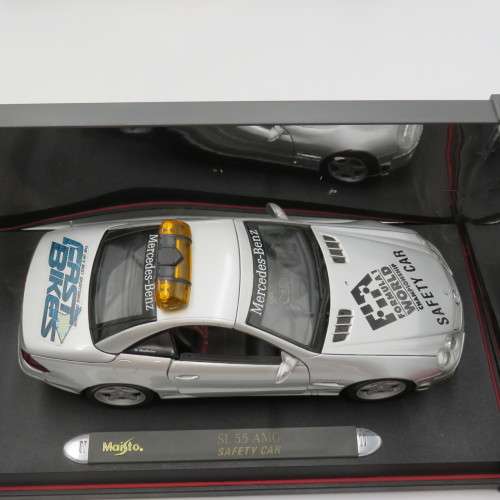 Maisto GT racing Mercedes-Benz SL55 AMG Safety car model - Formula 1 world championship - Scale 1/18