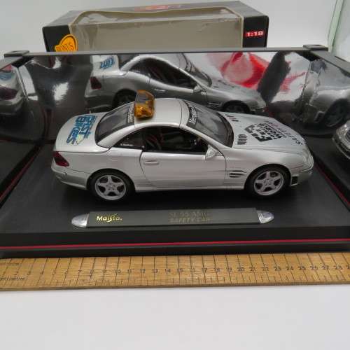 Maisto GT racing Mercedes-Benz SL55 AMG Safety car model - Formula 1 world championship - Scale 1/18