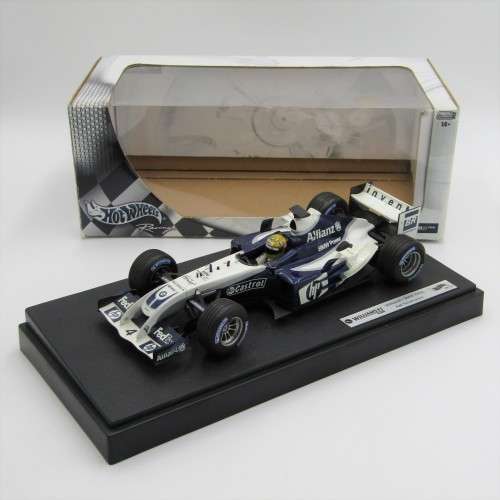 Hot Wheels Formula 1 Williams F1 BMW FW26 racing model car - #4 Ralf Schumacher - scale 1/18